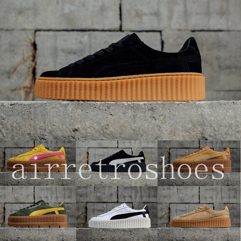 puma rihanna hombre verdes