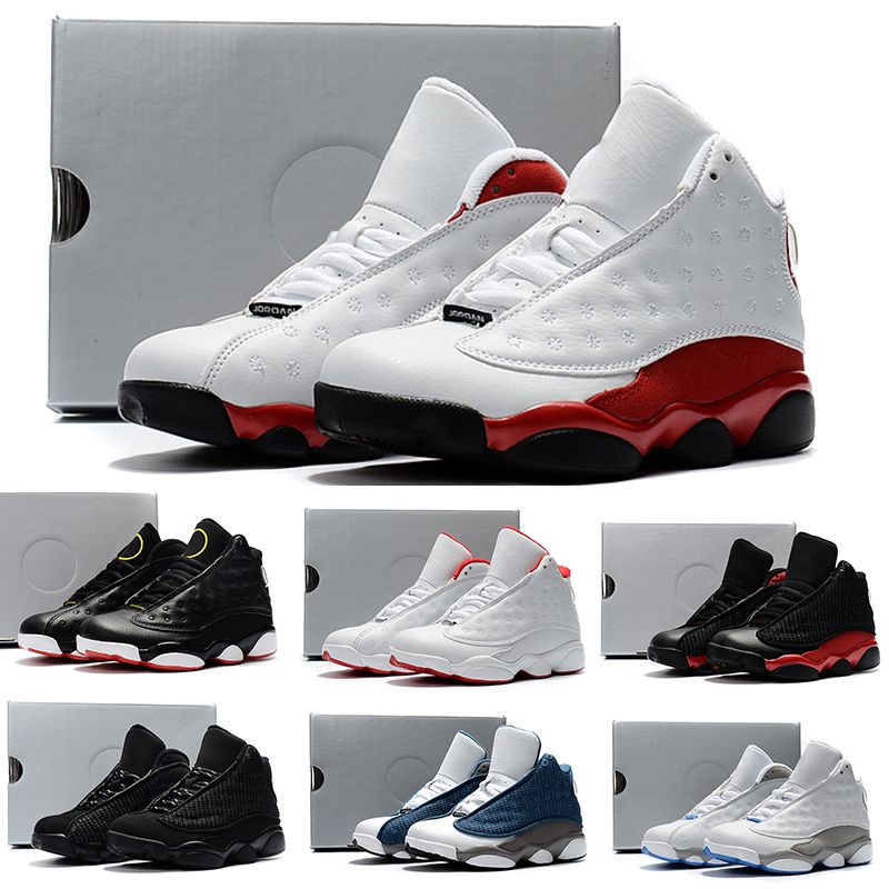 Compra Nike Air Jordan 13 Retro Nueva Llegada Niños Zapatos Deportivos 13  Zapatos De Baloncesto Niños Niñas Zapatillas Deportivas Niños Deportes  Zapatillas Niños Pequeños Regalo De Cumpleaños Barato | Entrega Rápida Y