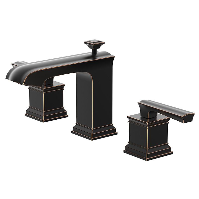 Oil Rubbed Bronze Bathroom Sink Faucets, Oil Rubbed Bronze Bathroom Faucet Widespread