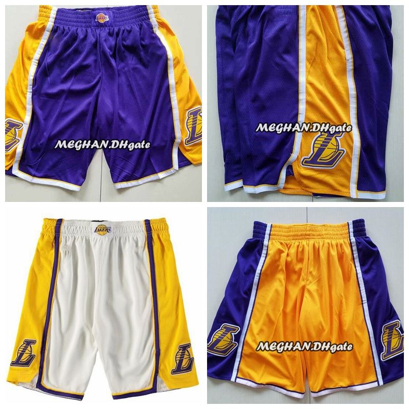 lakers booty shorts