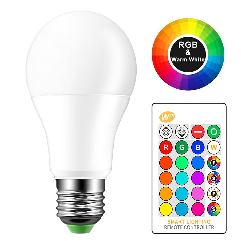 2 lampes auto - RGB - Télécommande - SMD - 6 LED