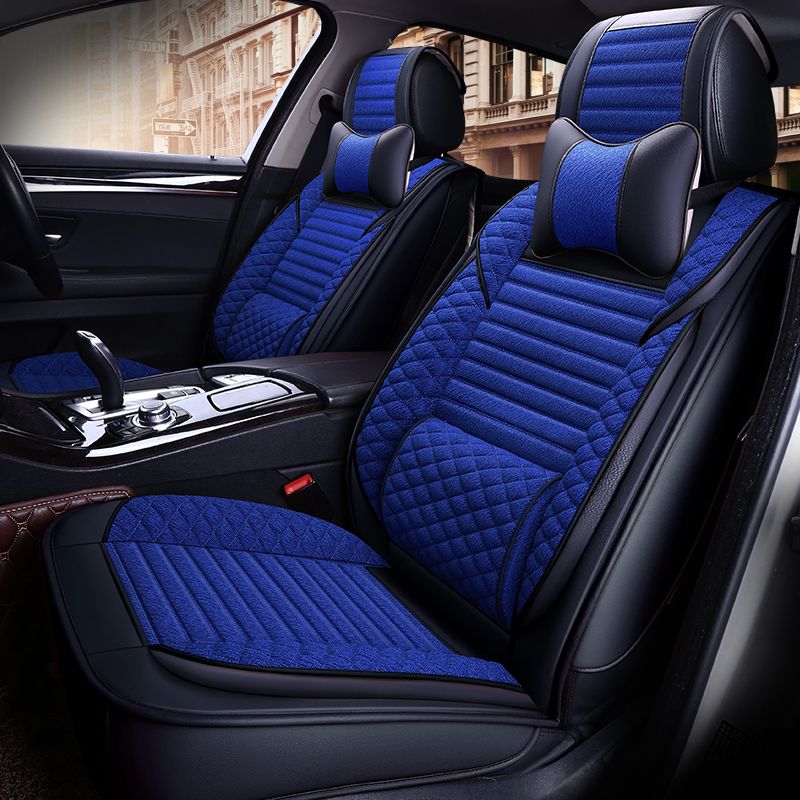 Black Blue Trax Car Seat Covers Cover Set For Kia Picanto 20042011