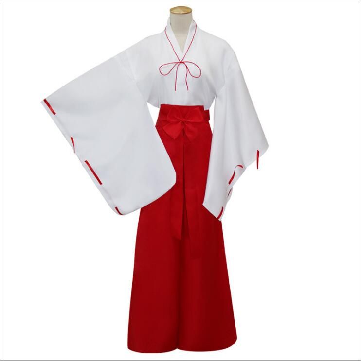 Hot And New Designed Japanese Anime Inuyasha Kikyo Kimono