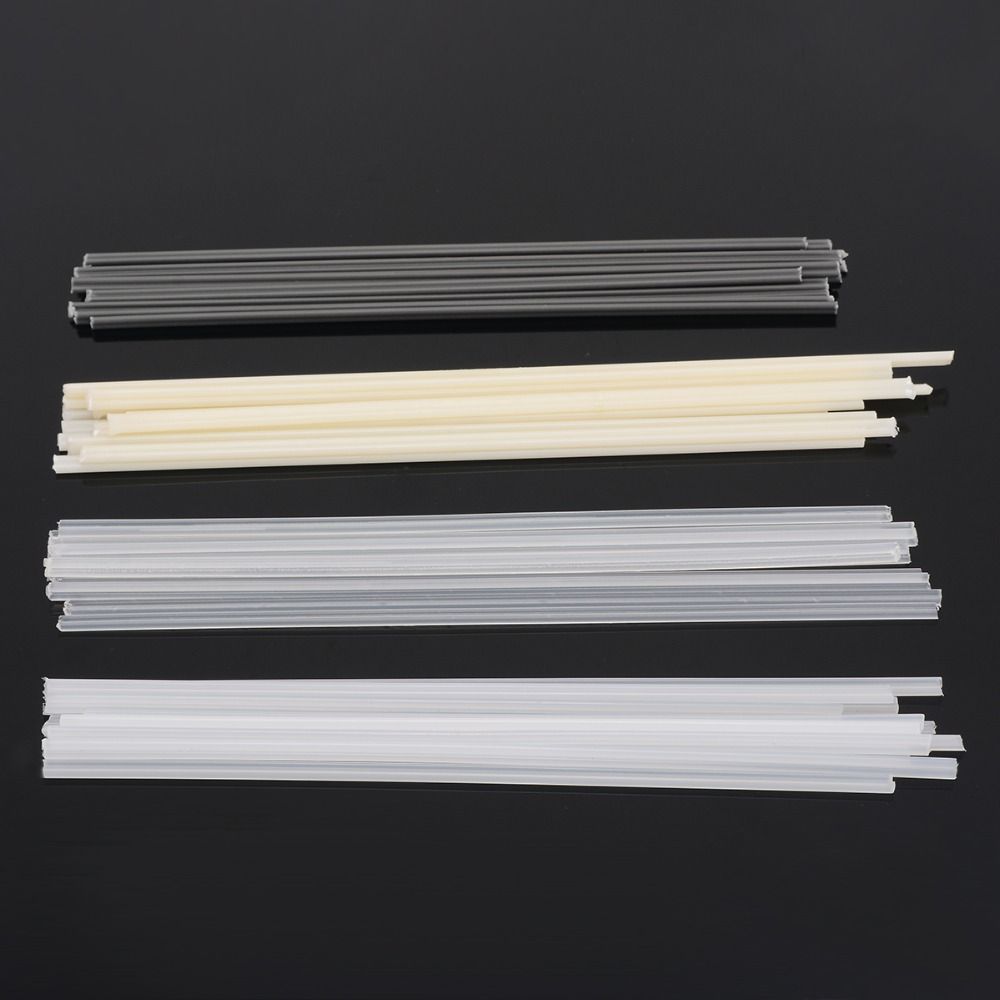 50PCS Plastic Welding Rods ABS//PP//PVC//PE Welding Sticks 200mm for Plastic