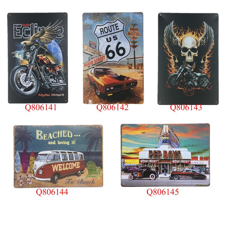 Compre Diferentes Temas Letrero De Chapa De Metal Pep Boys