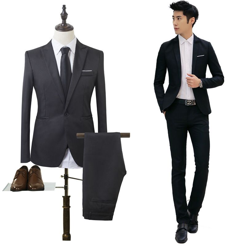 smart casual black and white