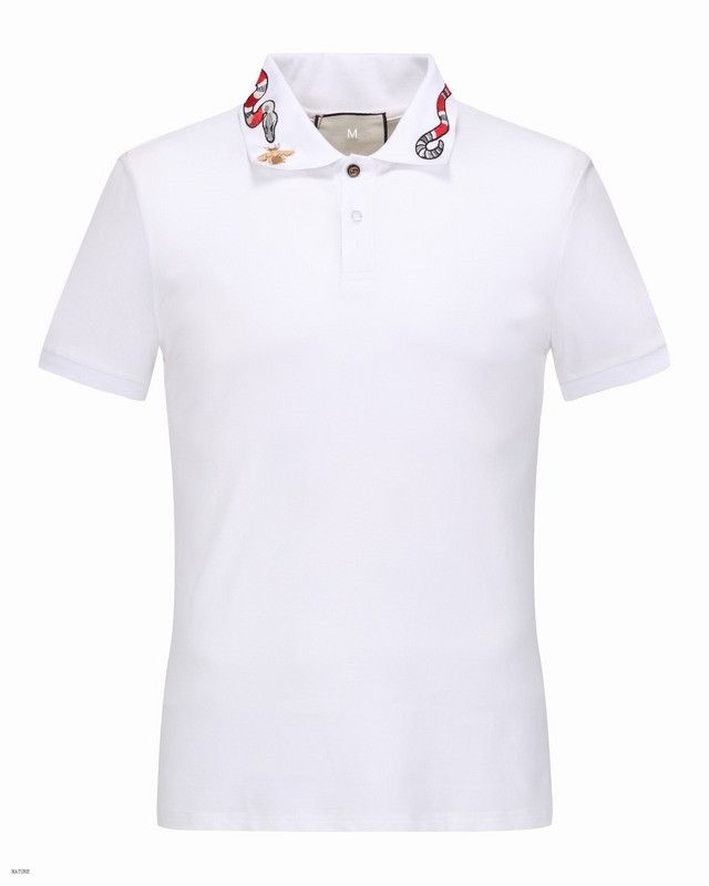 white printed polo t shirts