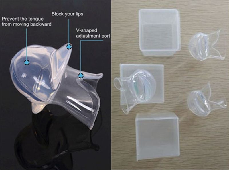 NEW Health Care Silicone Anti Snoring Tongue Retaining Device Snore