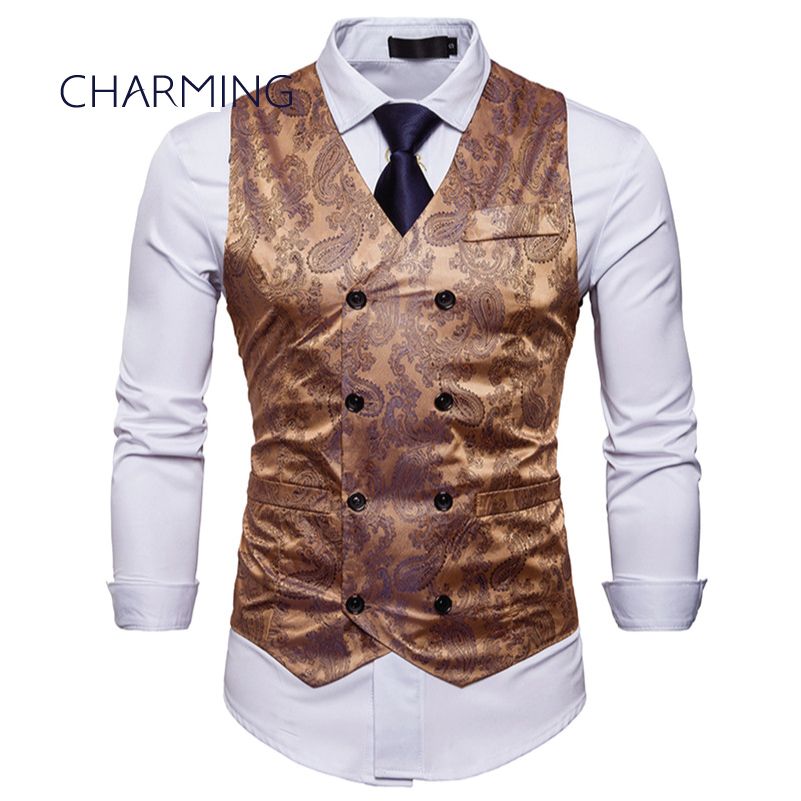 Prom Vest For Guys Fashion Fabric 
