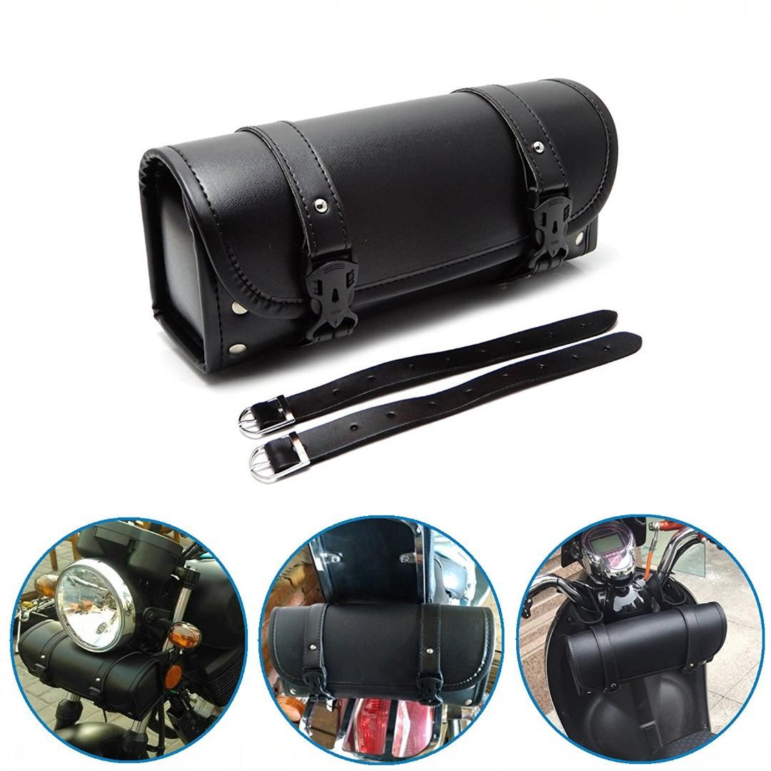 motorcycle handlebar roll bag