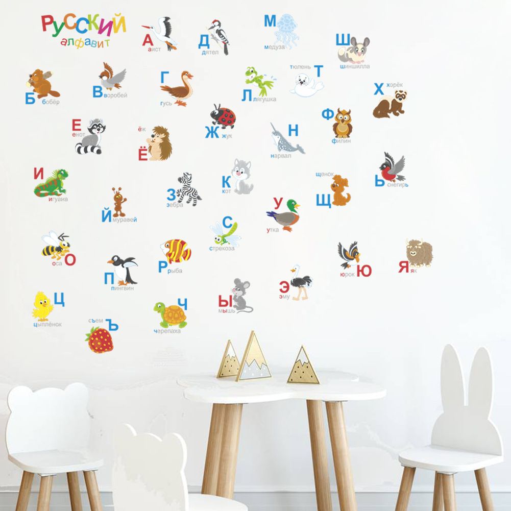 alphabet decoration for nursery