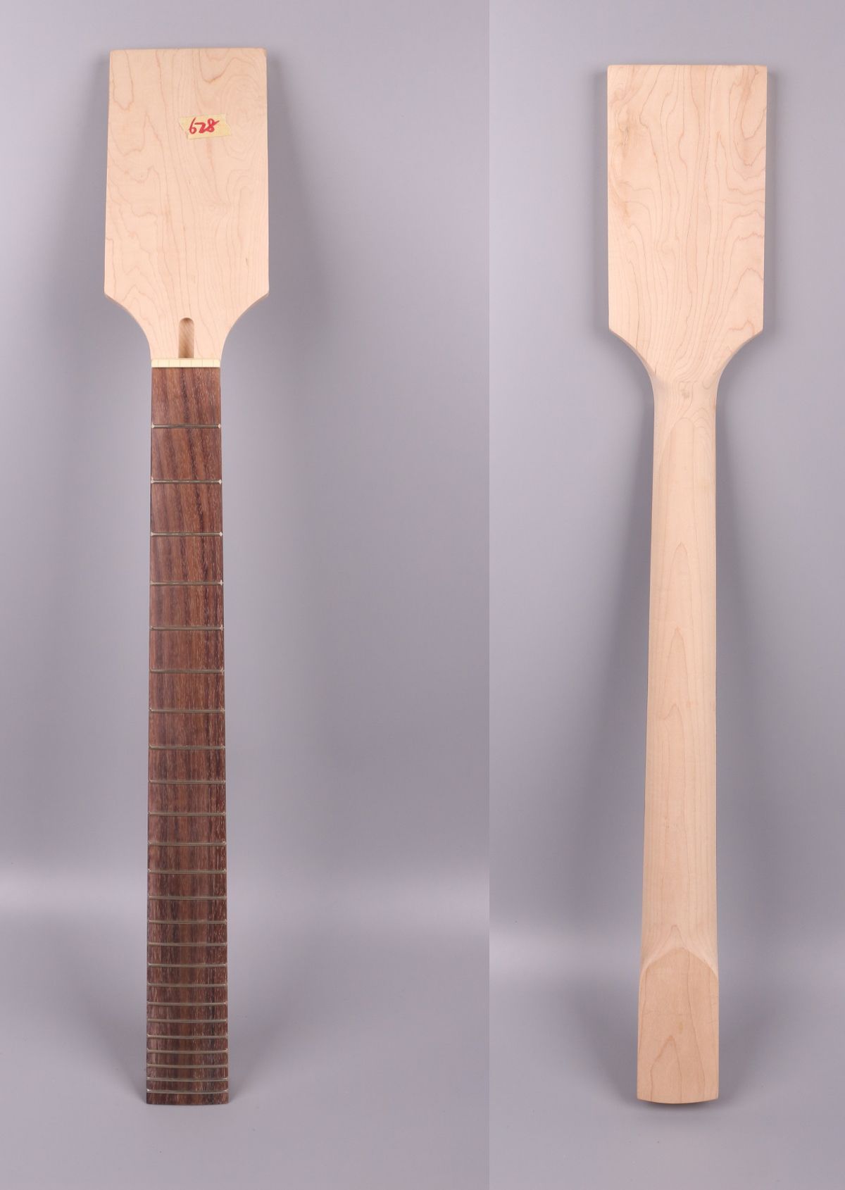 Best Electric Guitar Neck Paddle Headstock 24 Fret 24.75 Inch Maple