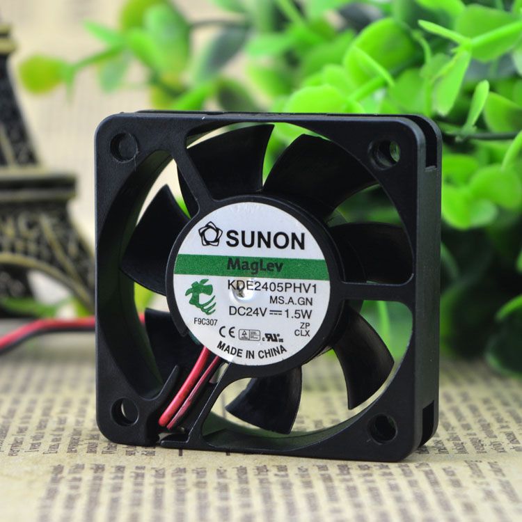 2020 For Sunon Jianmin 5015 24V 1.5W KDE2405PHV1 Silent Cooling Fan