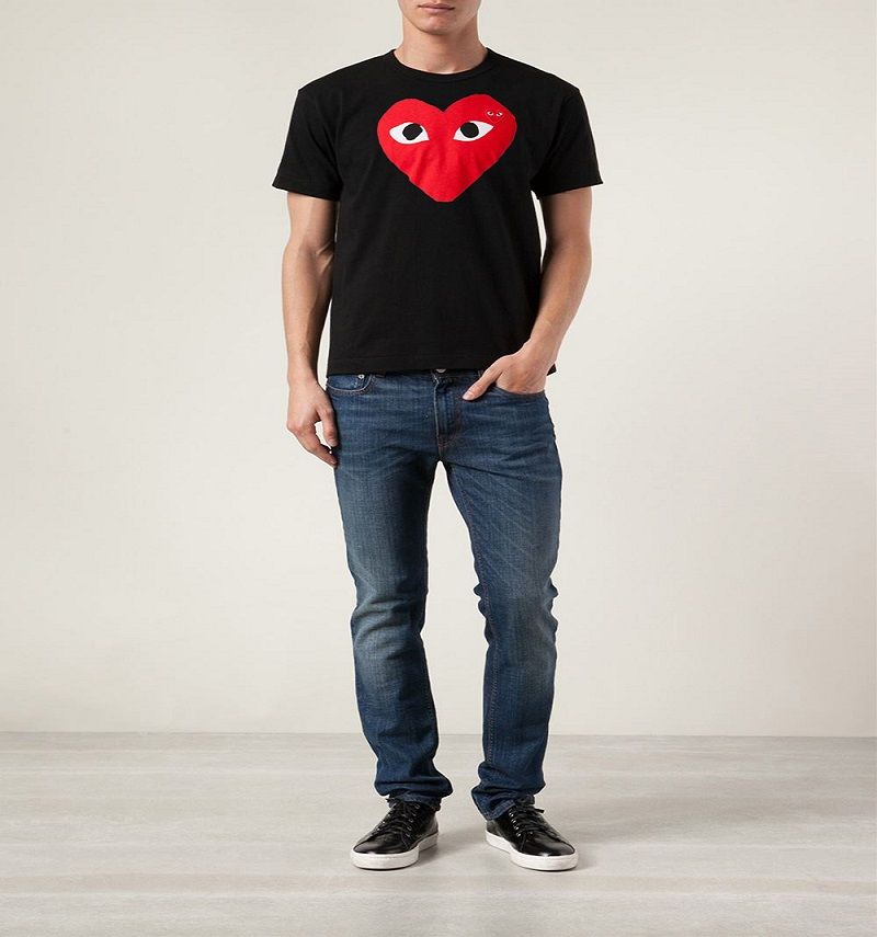 cdg mens t shirt