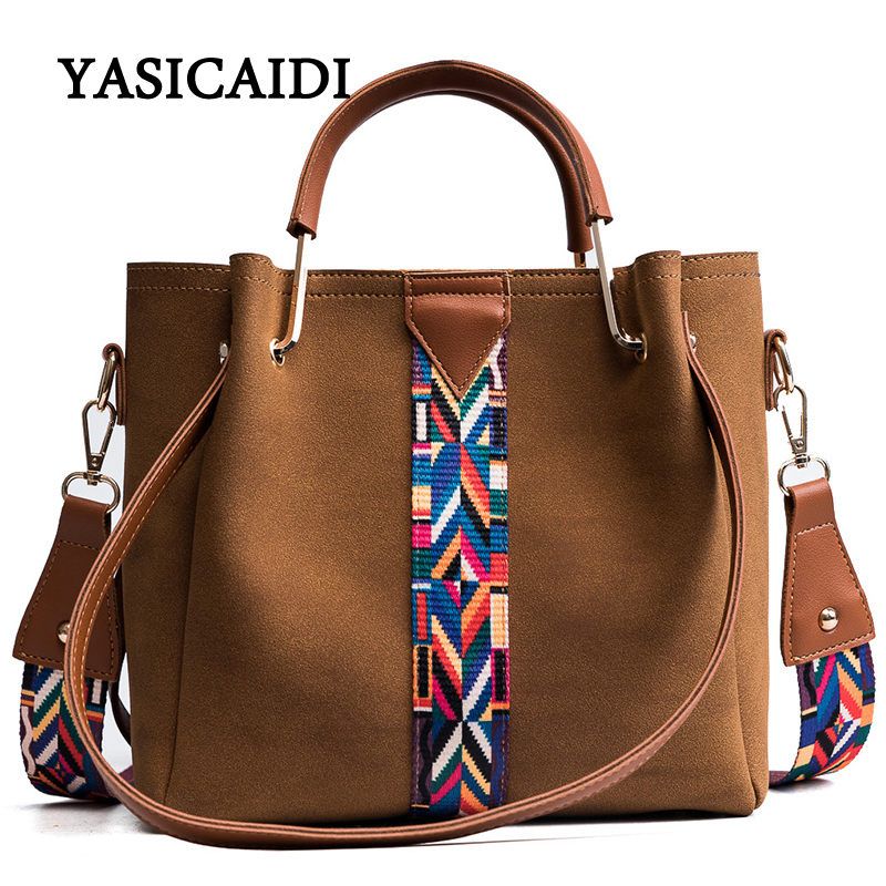 crossbody bag with colorful strap