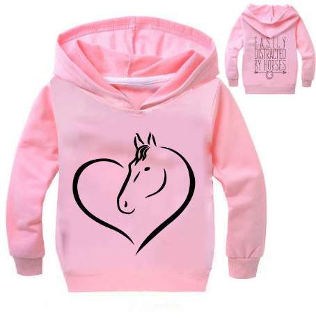 Acquistare Autunno Bambini Abbigliamento Cavallo Bambini Felpe Con  Cappuccio Manica Lunga Girls Vestiti Tracksuit Baby Boys Abbigliamento  Bambini Casual Costume Economico | Consegna Veloce E Qualità | It.Dhgate