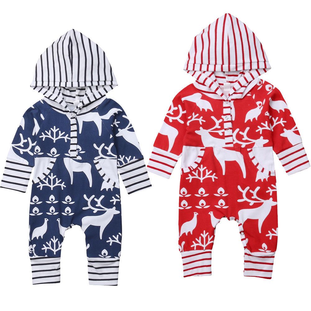 hooded onesie baby boy