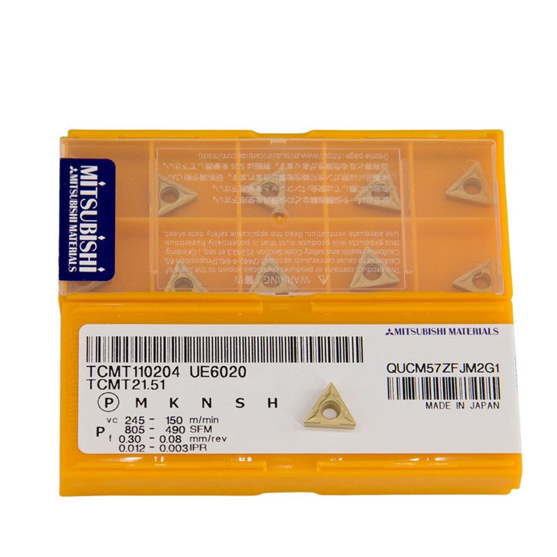 10pcs//pack MITSUBISHI TCMT110204 VP15TF TCMT21.51 VP15TF New Carbide Inserts