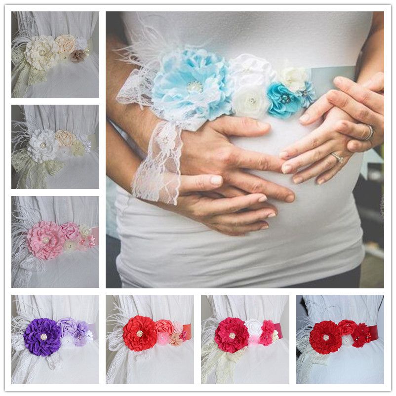 8 colores maternidad flor del marco 5cmx2m diamantes de imitación perlas de imitación de encaje de 8 colores maternidad flor del marco 5cmx2m diamantes de imitación perlas de imitación de encaje de