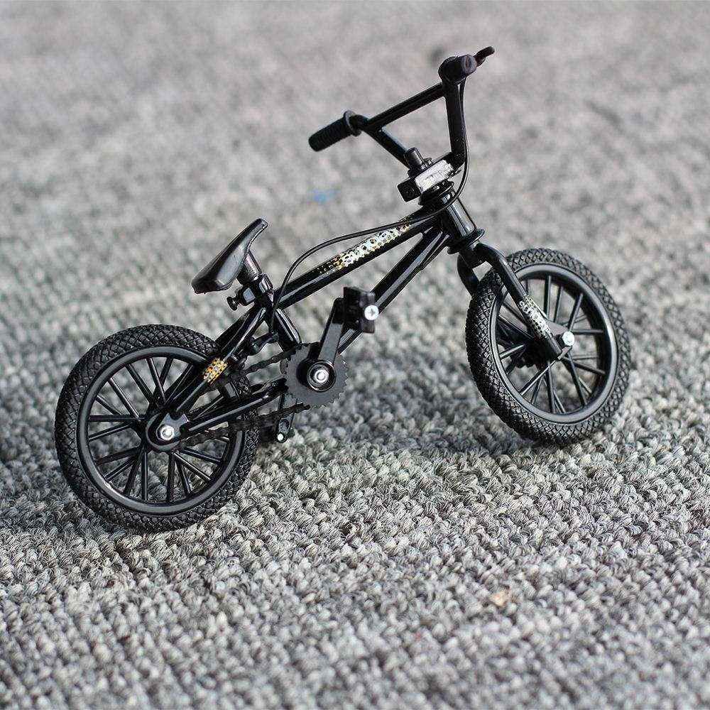 1 50 Black Finger Bike Toy Flick Trix Mini Bmx Bikes Bicycle Model