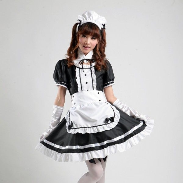 Compre Fantasias De Anime Online História De Xangai Anime Role Playing Akihabara Cosplay Roupa Empregada Comic Costumes Maid Cosplay Mulheres Menina Lolita Vestido Uniforme A Preços Baixos De 104 37 Por Peça