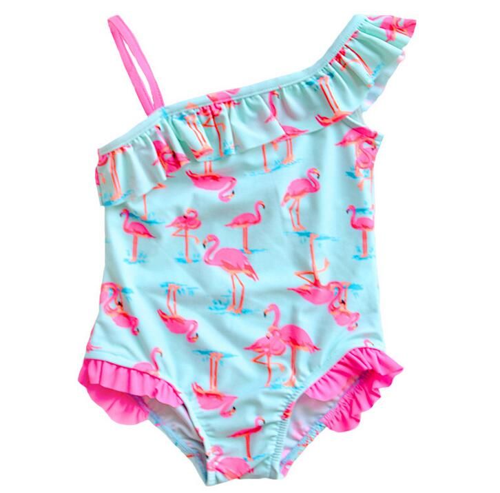 baby flamingo swimsuit