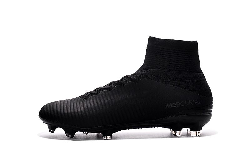 Compre Botines De Fútbol Originales Negros Completos Zapatos De Fútbol  Mercurial Superfly V FG Zapatos De Fútbol CR7 Outdoor High Tobilleros  Ronaldo A 38,17 € Del Top_soccer2018 | DHgate.Com