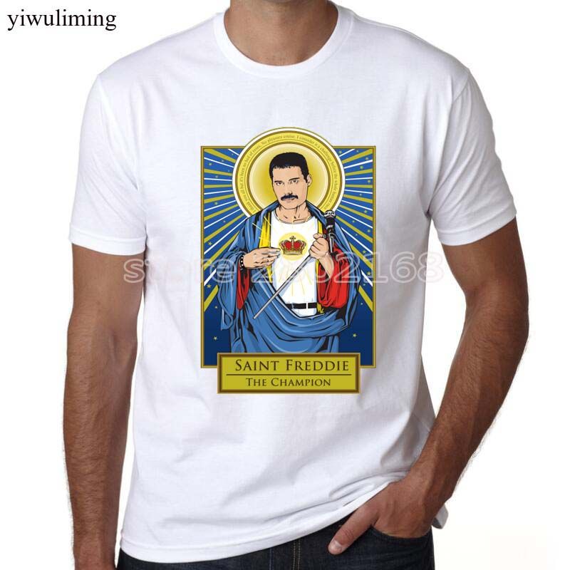 t shirt champion freddie mercury