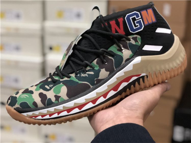 DAME 4 BA PE GREEN CAMO AP9974 