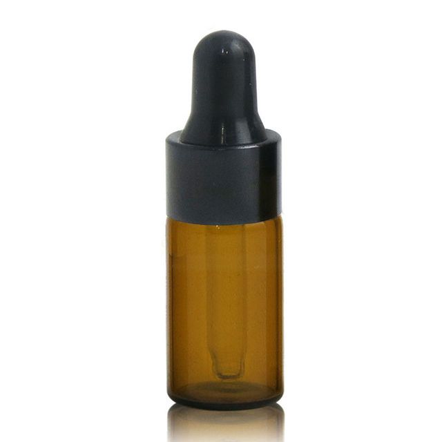 Bir kapaklı 5ml Amber