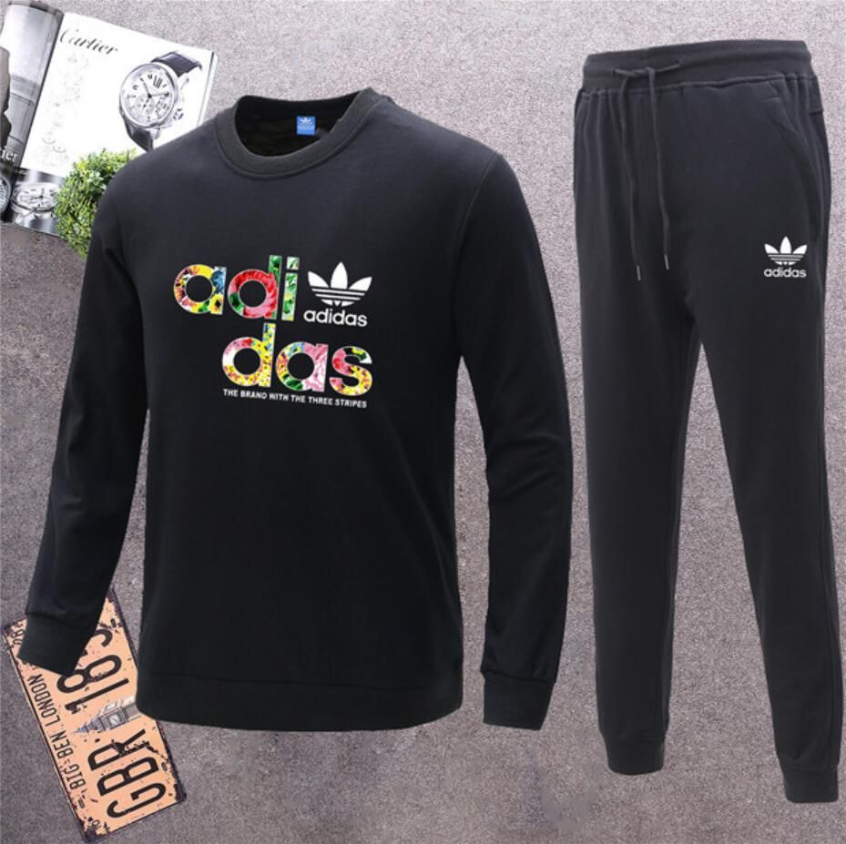 adidas joggers and hoodie