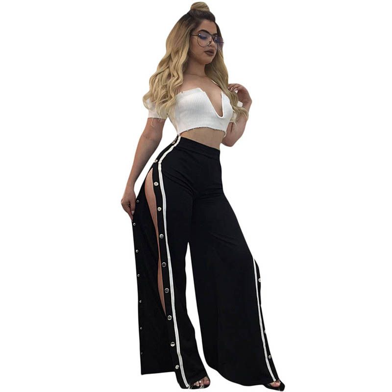 calça aberta do lado nome