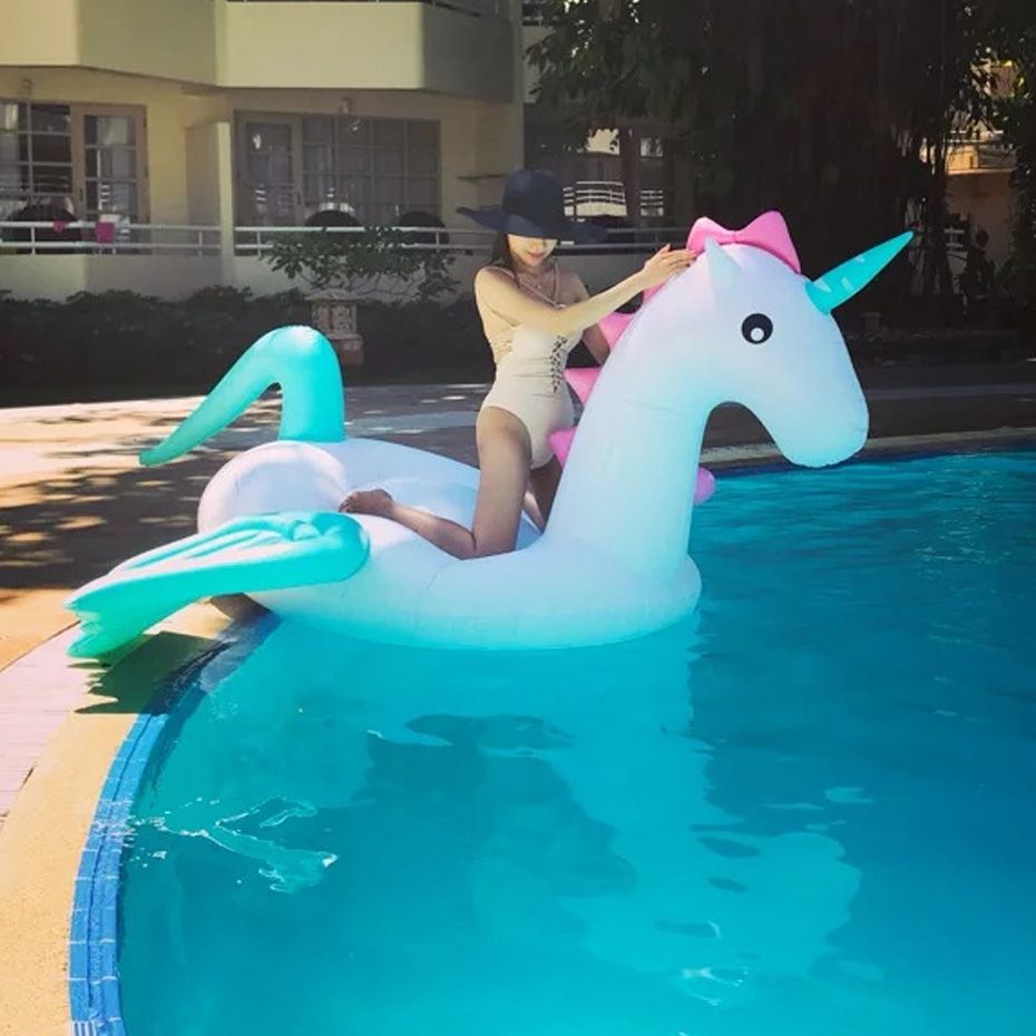 giant pool tube
