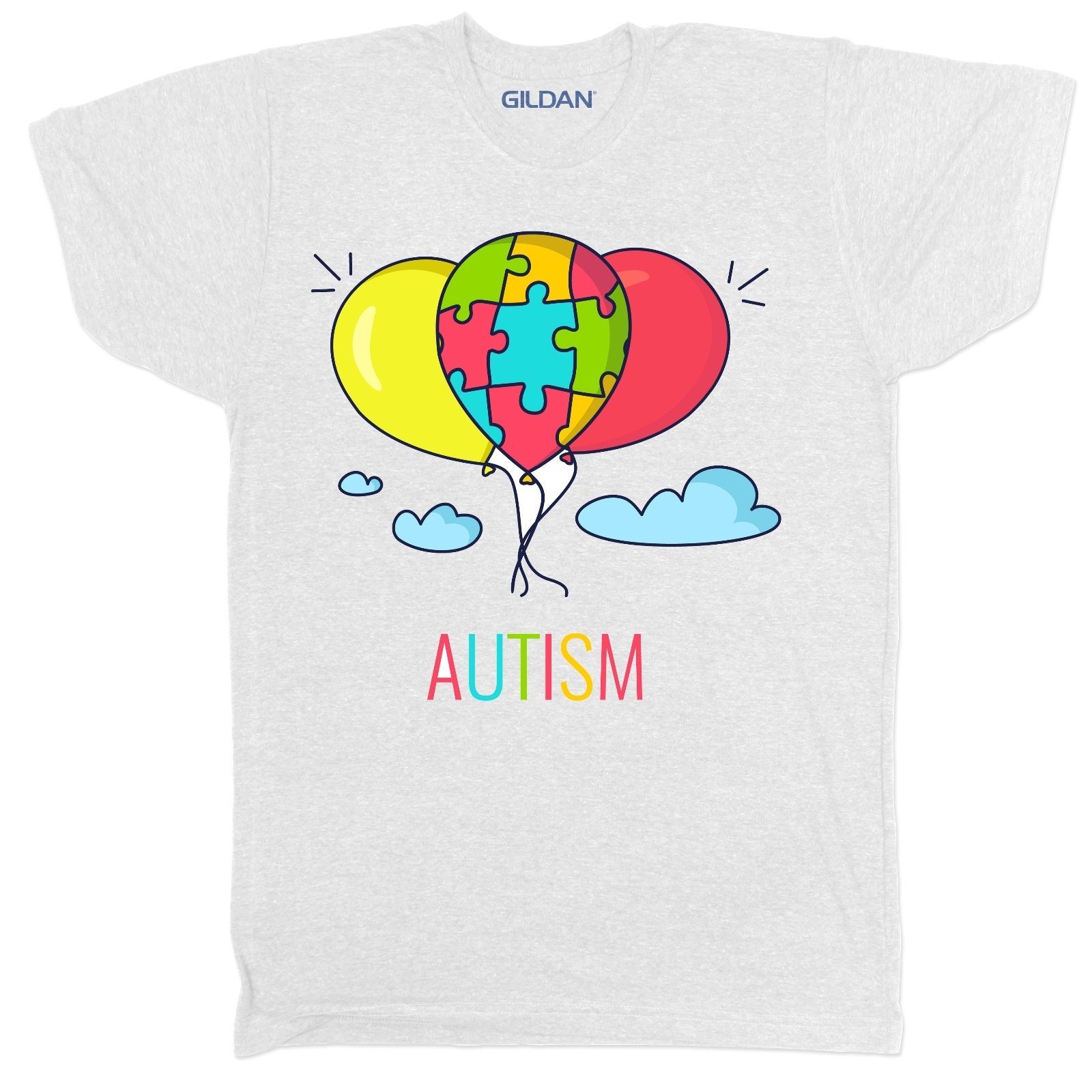 Concienciación sobre el autismo Ayuda la camiseta del autismo La Hombres camiseta para niños