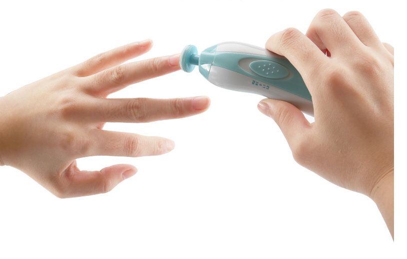 Acheter Nouveau Lime à Ongles Sûr Bébé Tondeuse à Ongles électrique Polisseur à Ongles Pour Bébé Avec 4 Têtes De Broyage Différentes De 1625 Du