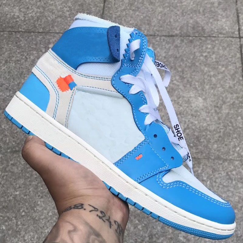 sky blue basketball shoes