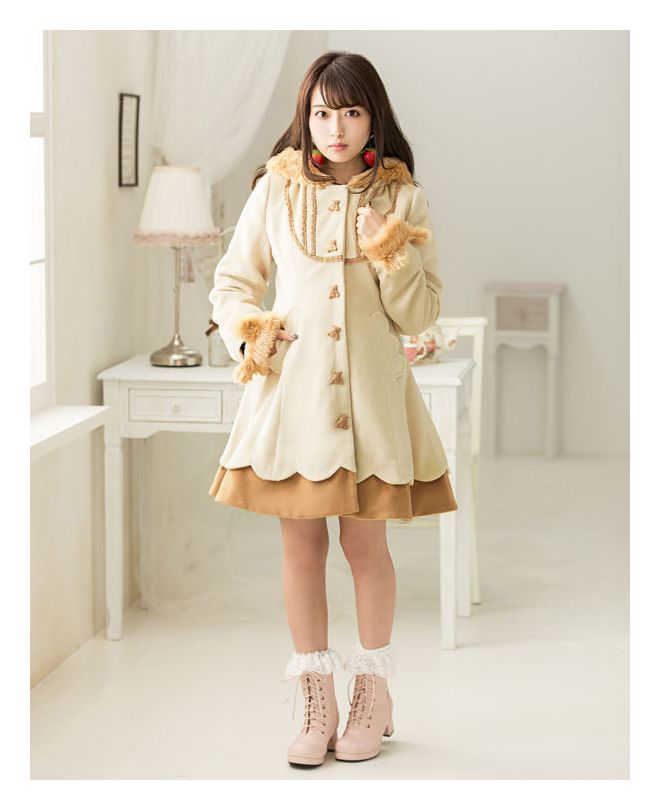 cute japanese winter outfits