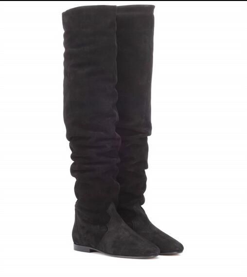 Botas caña alta planas mujer Clearance