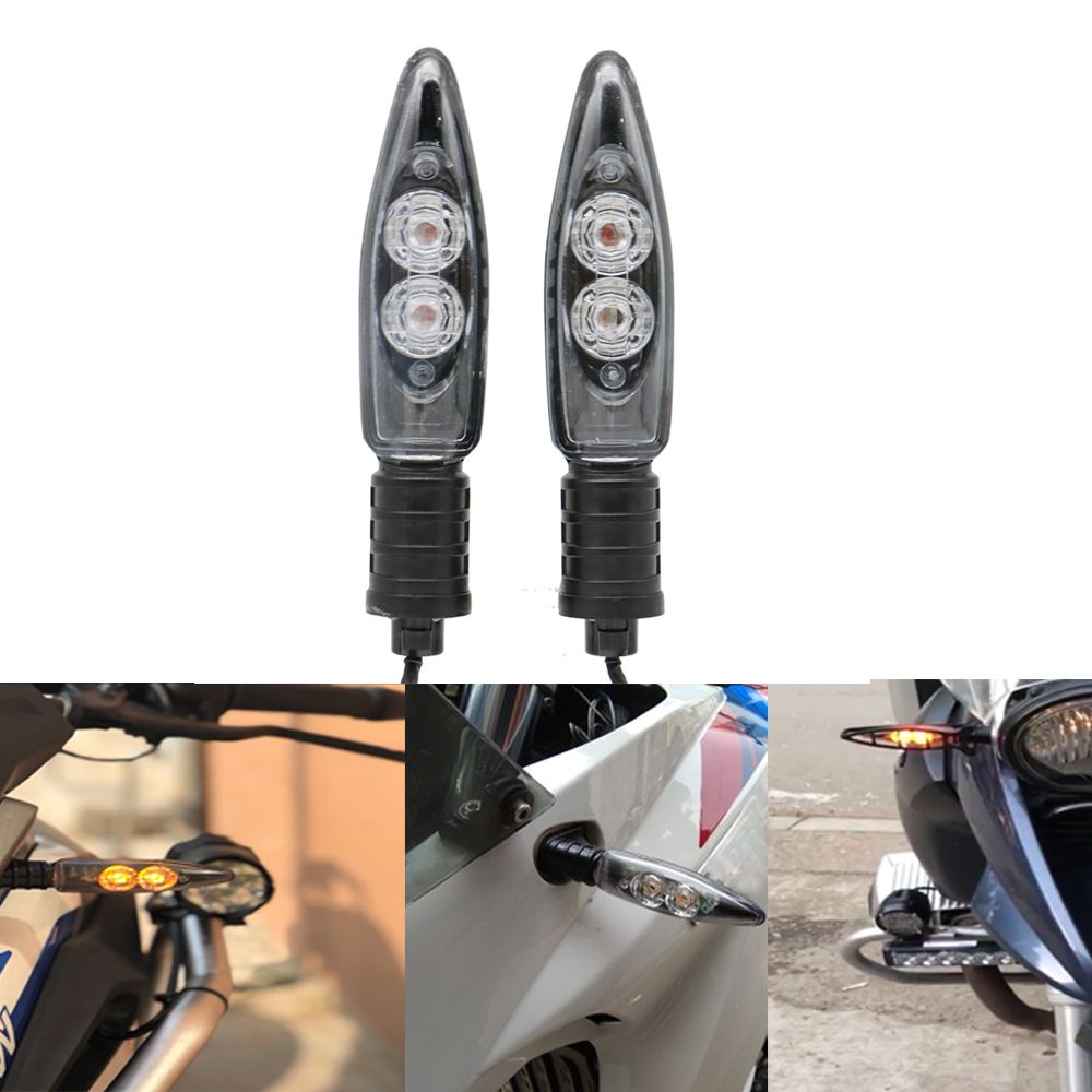 2x Front Rear Turn Signal Indicator LED Light For BMW S1000RR R1200GS F800GS R 2x Front Rear Turn Signal Indicator LED Light For BMW S1000RR R1200GS F800GS R