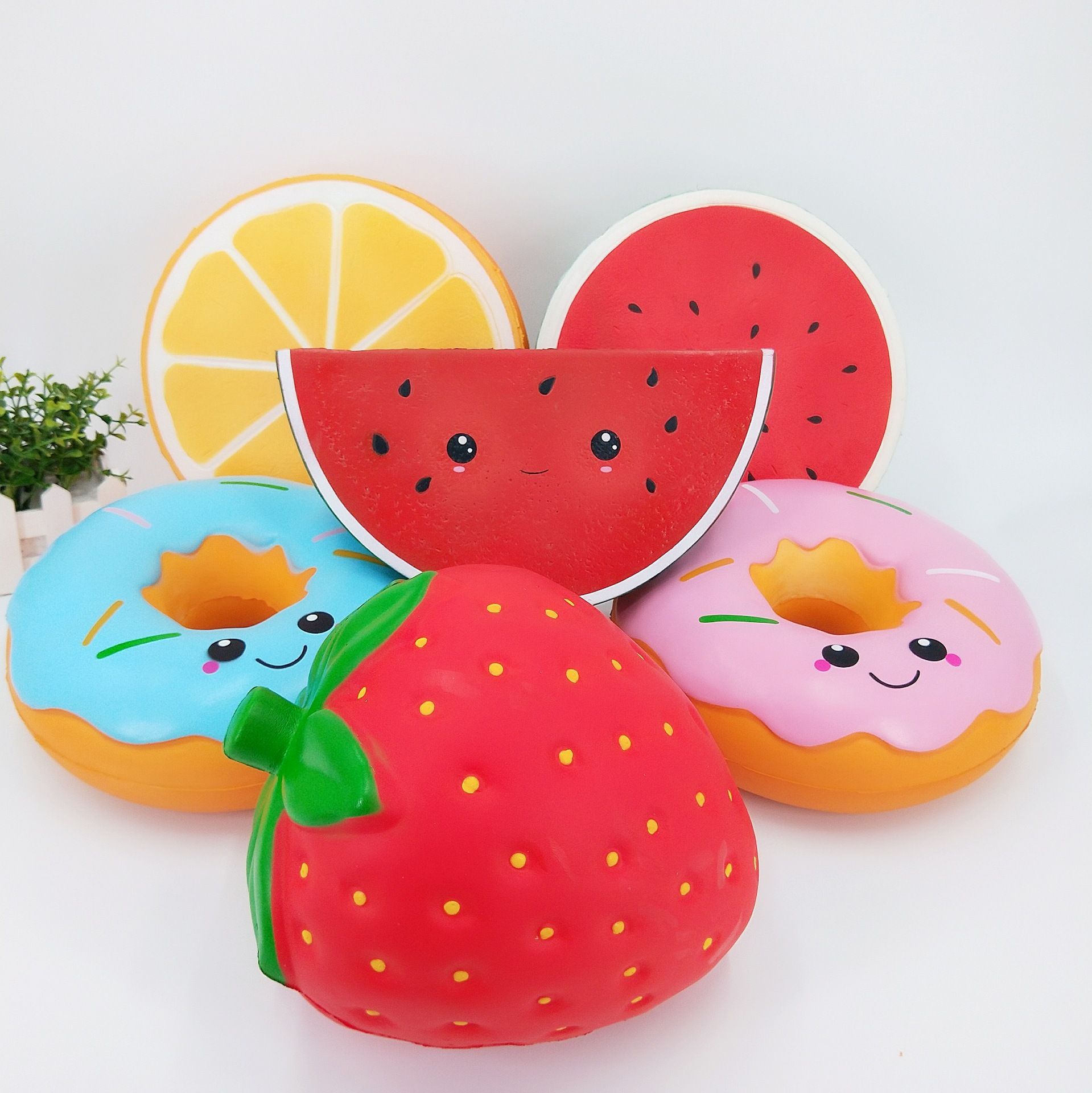 giant strawberry squishy