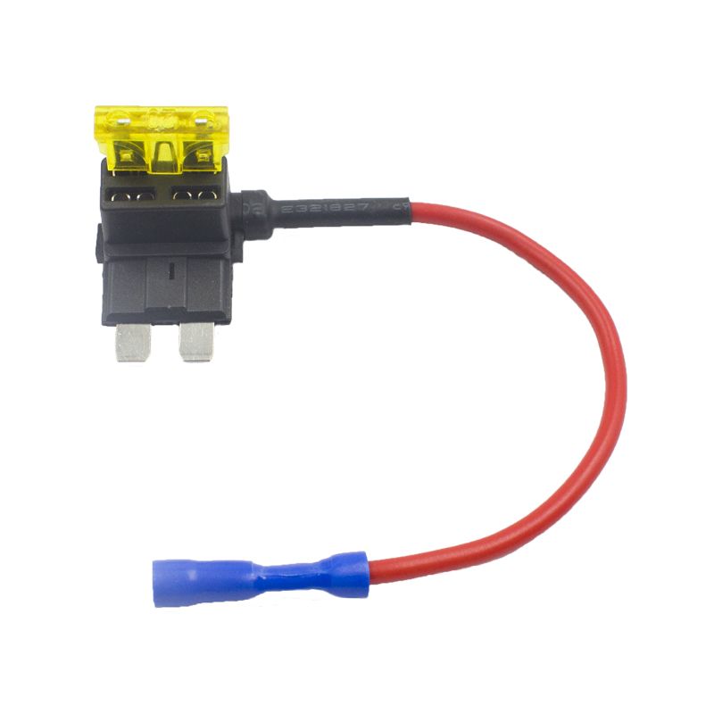 12V Adaptador de toma de fusible est/ándar trasero mini portafusible de cuchilla APM ATM enchufe de enchufe portafusible de cuchilla toma de circuito de coche