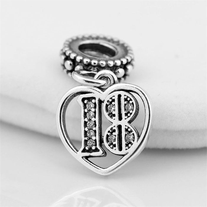 charm pandora anni charm pandora anni