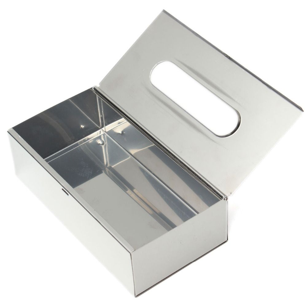 stainless tissue box