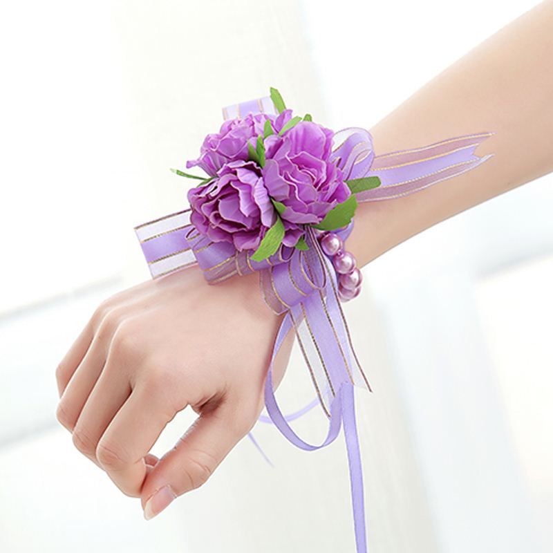 cheap wrist corsage bracelet