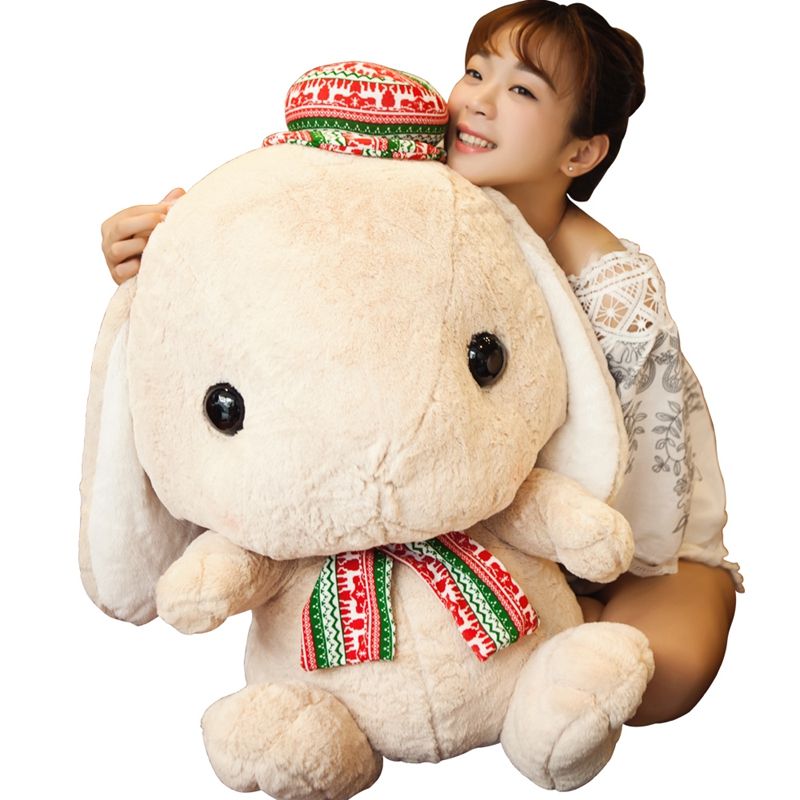 large stuffed bunny