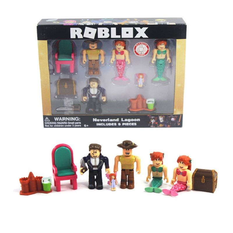 Compre 2019 Roblox Personajes Figura 7 75 Cm Juego De Pvc Figma Oyuncak Acción Figuras Juguetes Roblox La Pequeña Mermaid Edtion Juguetes Para - roblox toys 2019