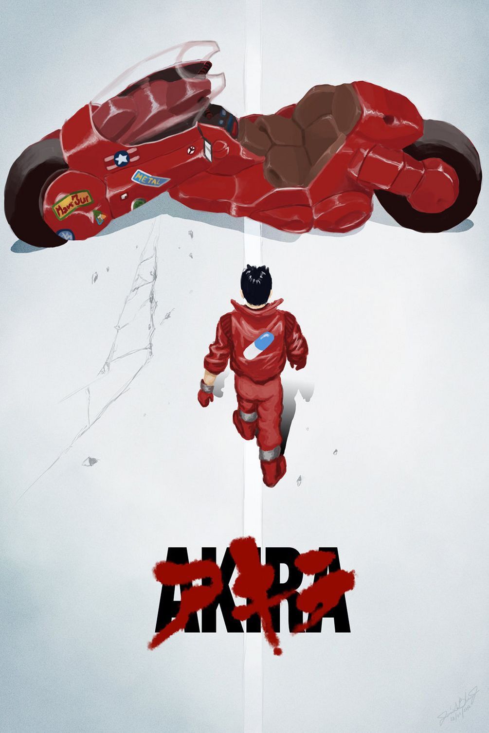 2020 Akira Shoutarou Kaneda Anime Art Silk Poster 20x30 24x36 24x43