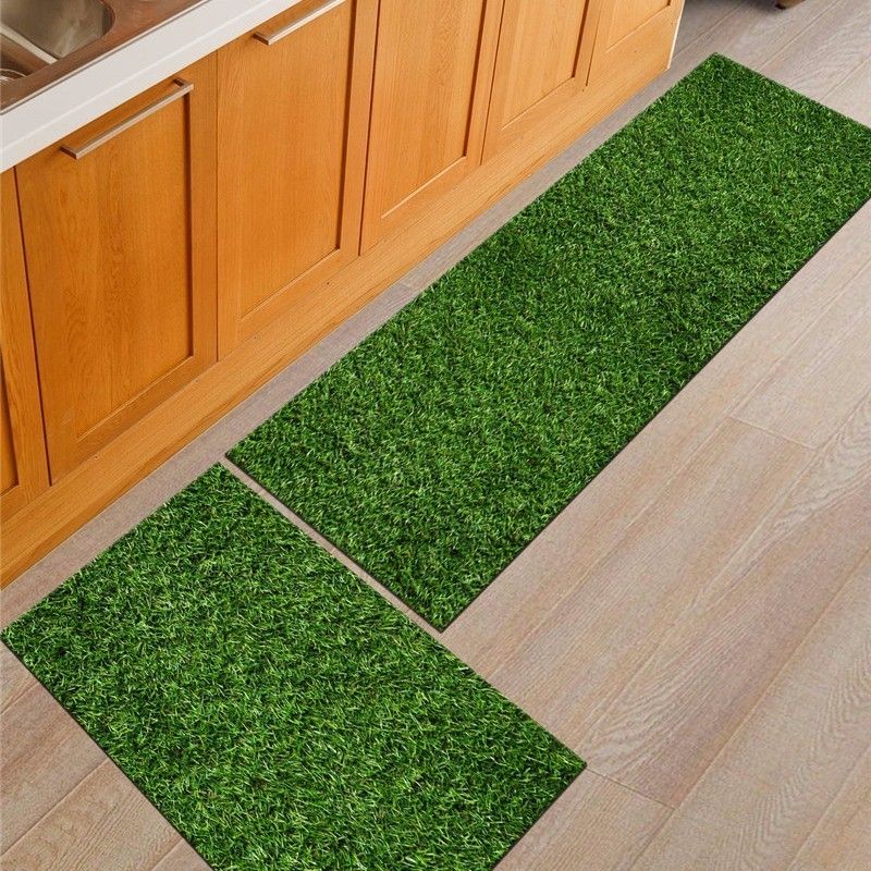 Kitchen Floor Mat Toilet Door Mat Bedroom Bed Carpet Machine Water