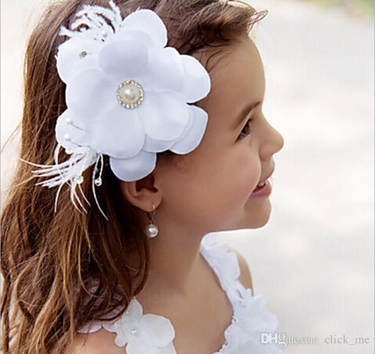 New Flower Girl Hair Accessories Children Tiaras Fashion Hair