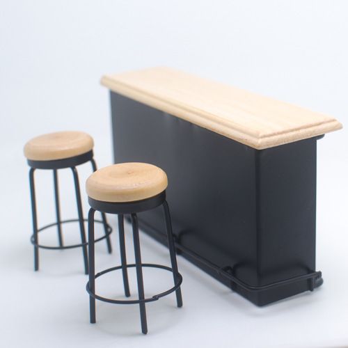 miniature dollhouse bar